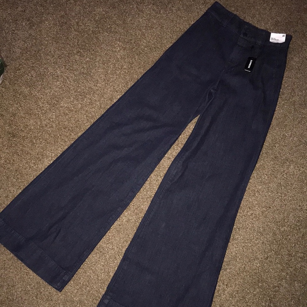 High-waisted Bell bottom Jeans